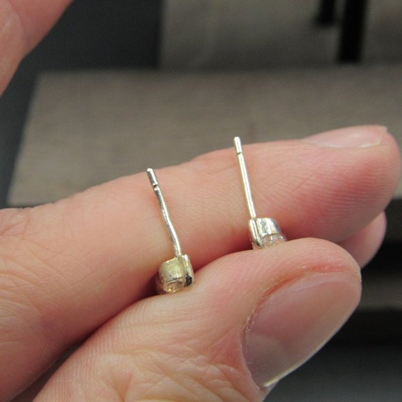 Sterling Rustic Journey Cubic Zirconia Earrings - Picture 3 of 7